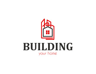 Projekt graficzny logo dla firmy online building your home